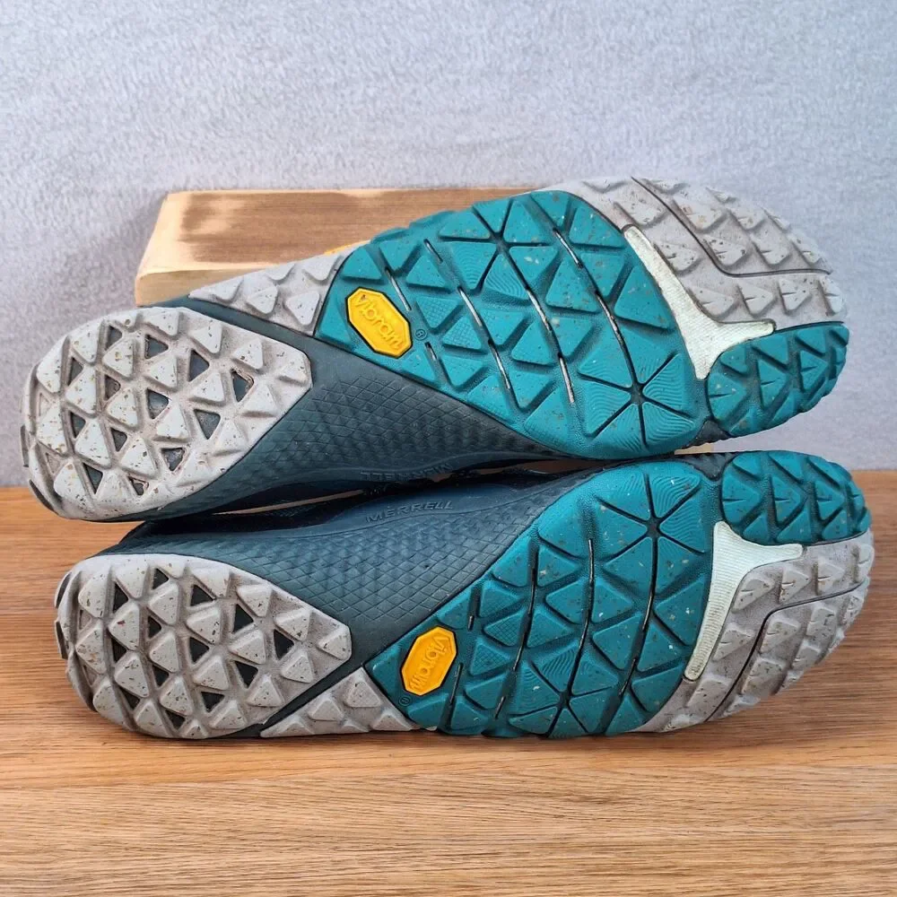 Merrell Trail Glove 6 Womens 9 EU 40 Barefoot Sneakers Teal Blue Mesh Minimalist